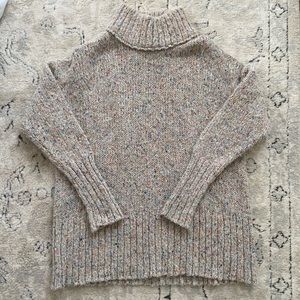 J.Crew Confetti Turtleneck Sweater